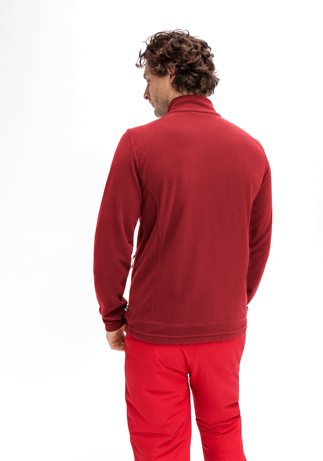 Maier Sports Fleecejacke »Dennis Jacket M« Herren Midlayer, pflegeleichtes Fleece mit 2 RV-Taschen