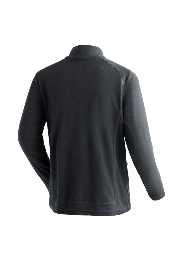 Maier Sports Fleecejacke »Dennis Jacket M« Herren Midlayer, pflegeleichtes Fleece mit 2 RV-Taschen