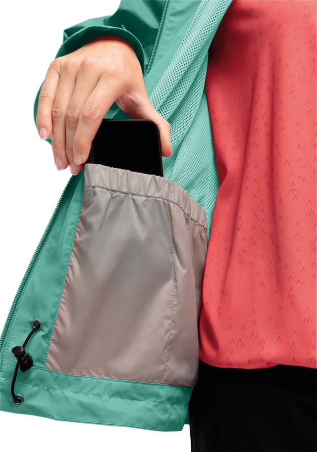 Maier Sports Regenjacke »Brocken W« Damen Jacke wasserdicht, moderner Windbreaker, Outdoorjacke, Reg. Fit