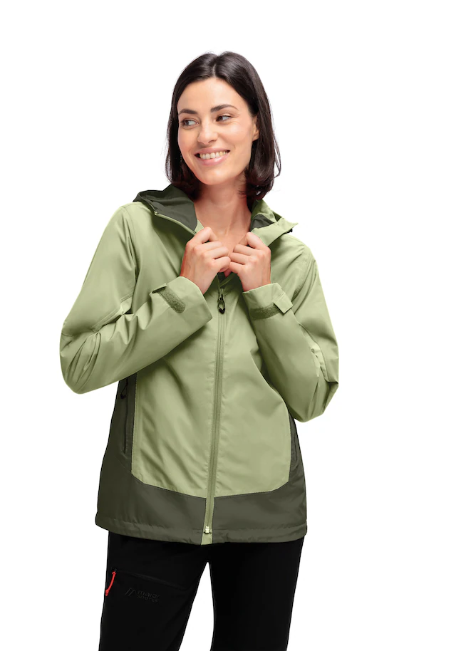 Maier Sports Regenjacke »Brocken W« Damen Jacke wasserdicht, moderner Windbreaker, Outdoorjacke, Reg. Fit