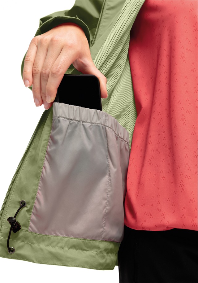 Maier Sports Regenjacke »Brocken W« Damen Jacke wasserdicht, moderner Windbreaker, Outdoorjacke, Reg. Fit