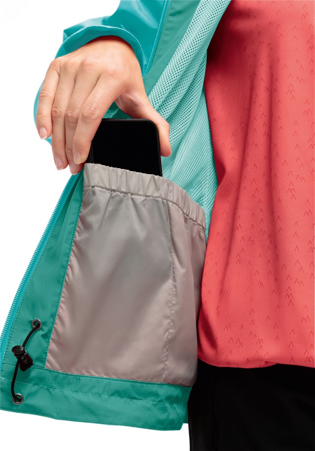 Maier Sports Regenjacke »Brocken W« Damen Jacke wasserdicht, moderner Windbreaker, Outdoorjacke, Reg. Fit