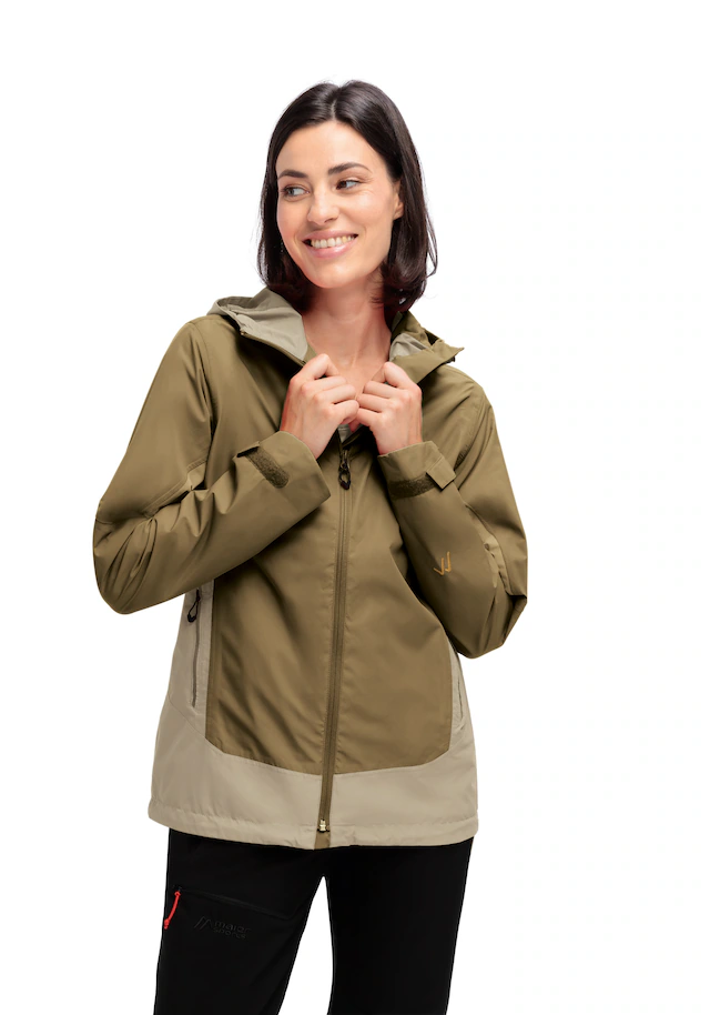 Maier Sports Regenjacke »Brocken W« Damen Jacke wasserdicht, moderner Windbreaker, Outdoorjacke, Reg. Fit