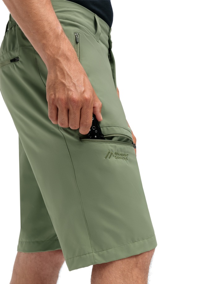 Maier Sports Outdoorhose »Nil Short Loop« Herren Shorts, kurze Wanderhose, Outdoorhose 4 Taschen, Regular Fit