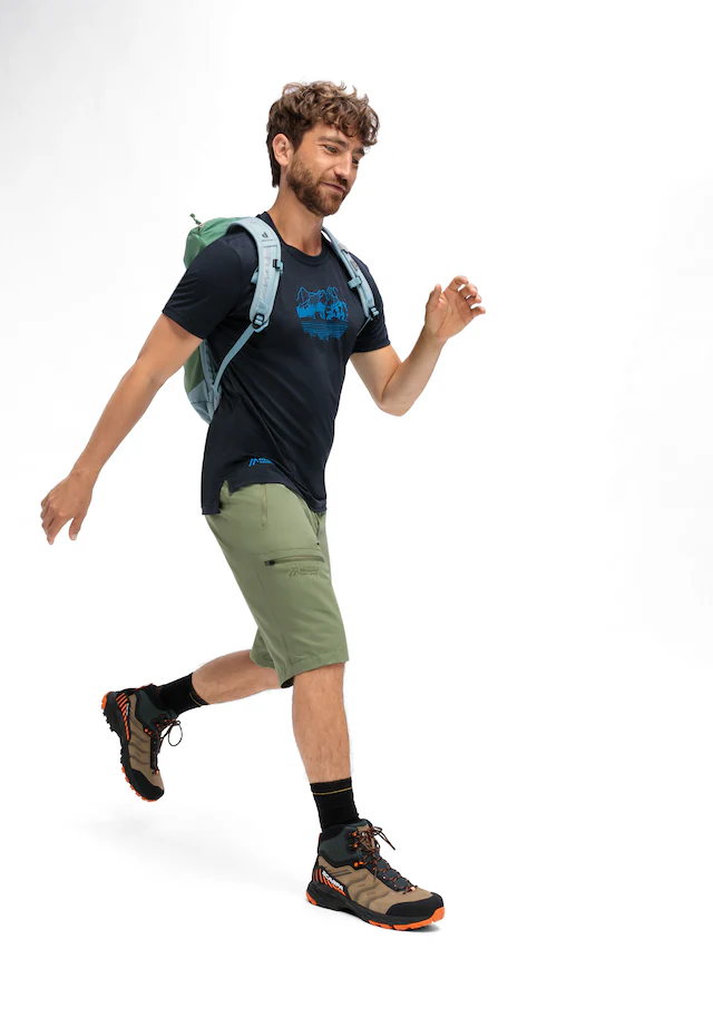 Maier Sports Outdoorhose »Nil Short Loop« Herren Shorts, kurze Wanderhose, Outdoorhose 4 Taschen, Regular Fit