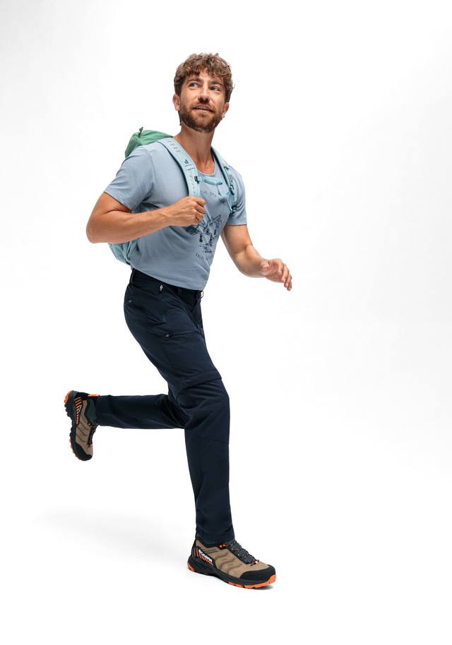 Maier Sports Outdoorhose »Tajo Zip Loop« Herren Zip-Off Wanderhose, atmungsaktive Trekkinghose, Regular Fit