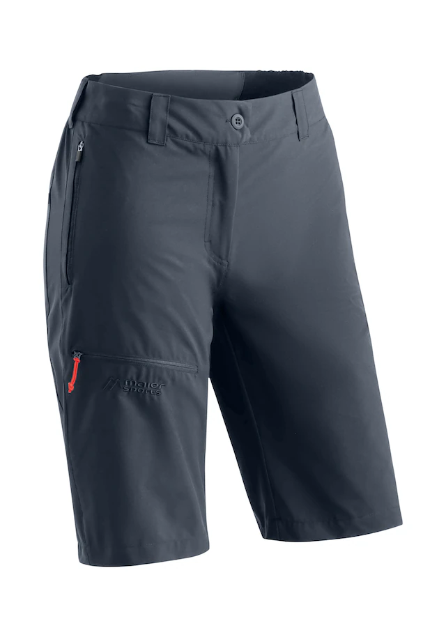 Maier Sports Outdoorhose »Lulaka Bermuda Loop« Damen Shorts, kurze Wanderhose, Outdoor-Hose, 3 Taschen, Regular Fit