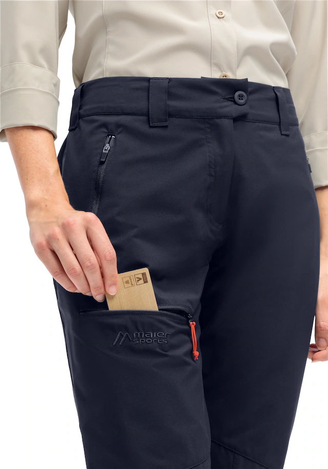 Maier Sports Outdoorhose »Lulaka Loop« Damen Wanderhose, atmungsaktive Funktionshose, Regular Fit