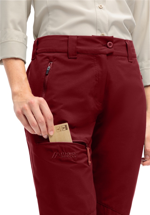 Maier Sports Outdoorhose »Lulaka Loop« Damen Wanderhose, atmungsaktive Funktionshose, Regular Fit