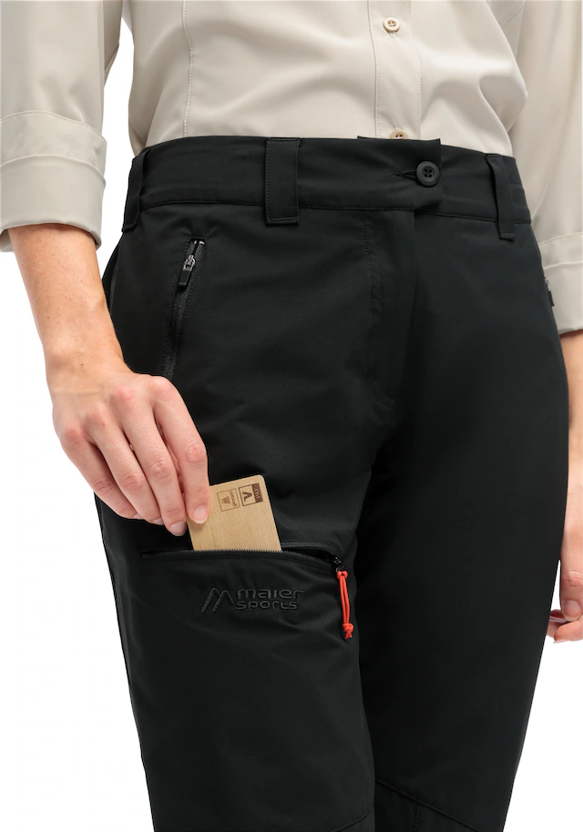 Maier Sports Outdoorhose »Lulaka Loop« Damen Wanderhose, atmungsaktive Funktionshose, Regular Fit