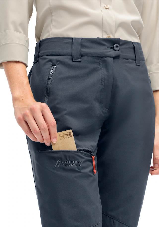 Maier Sports Outdoorhose »Lulaka Loop« Damen Wanderhose, atmungsaktive Funktionshose, Regular Fit