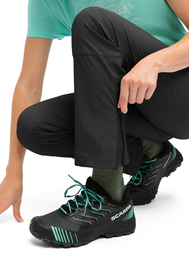 Maier Sports Outdoorhose »Inara slim Vario« Damen Wanderhose, Funktionshose mit Variobund und 4 Taschen, Slim Fit