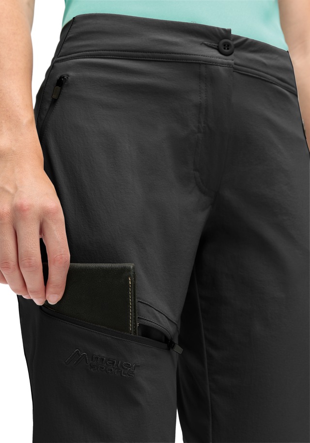 Maier Sports Outdoorhose »Inara slim Vario« Damen Wanderhose, Funktionshose mit Variobund und 4 Taschen, Slim Fit