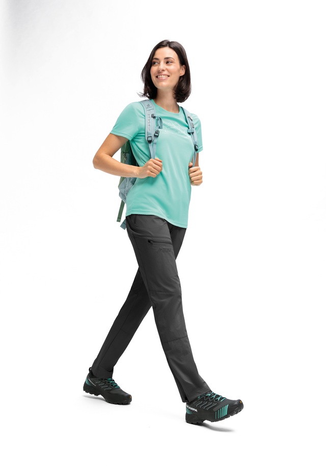 Maier Sports Outdoorhose »Inara slim Vario« Damen Wanderhose, Funktionshose mit Variobund und 4 Taschen, Slim Fit