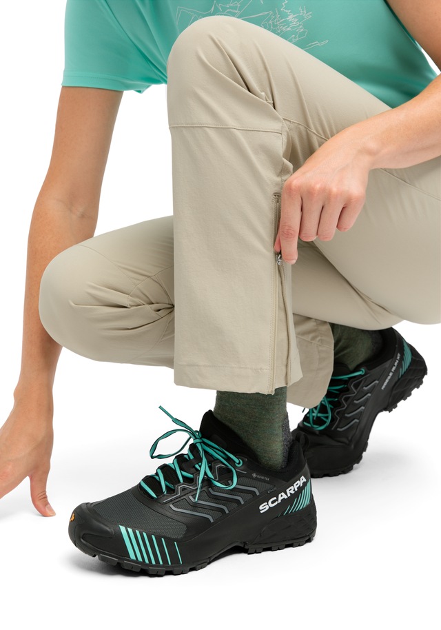 Maier Sports Outdoorhose »Inara slim Vario« Damen Wanderhose, Funktionshose mit Variobund und 4 Taschen, Slim Fit