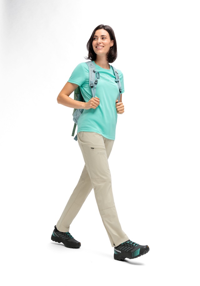 Maier Sports Outdoorhose »Inara slim Vario« Damen Wanderhose, Funktionshose mit Variobund und 4 Taschen, Slim Fit