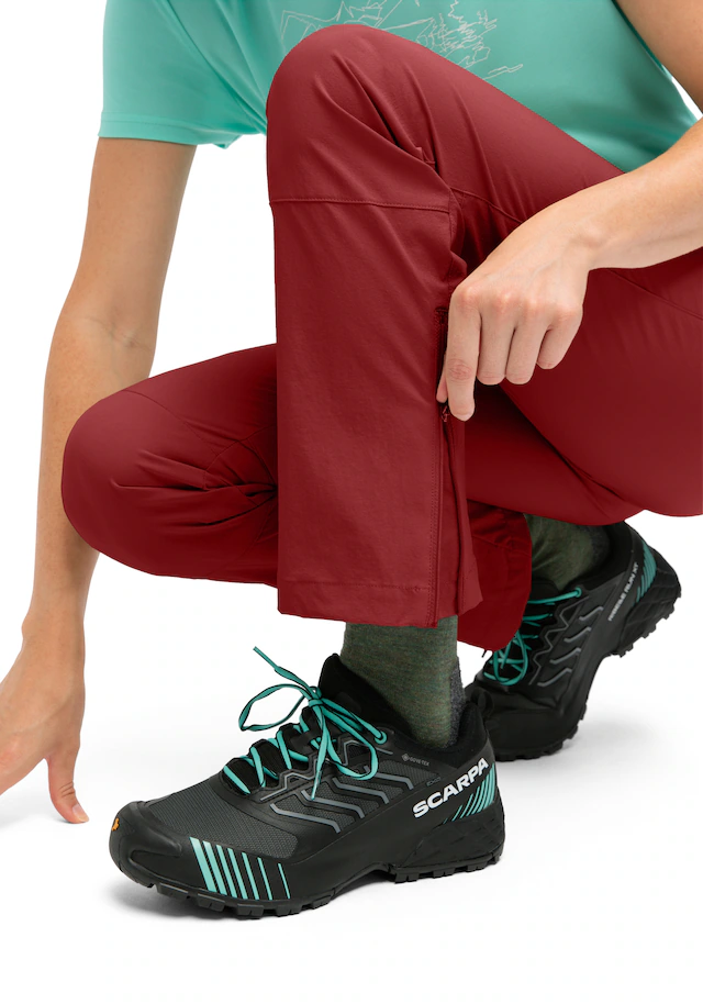 Maier Sports Outdoorhose »Inara slim Vario« Damen Wanderhose, Funktionshose mit Variobund und 4 Taschen, Slim Fit