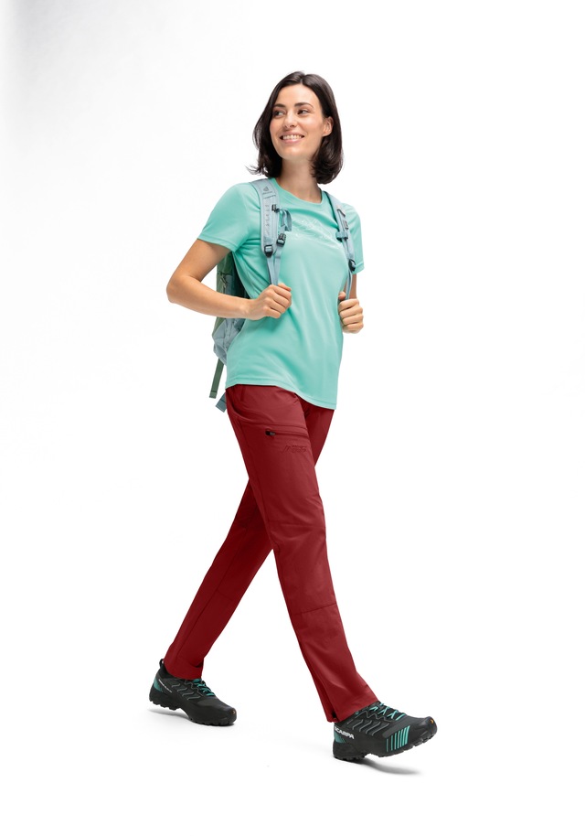 Maier Sports Outdoorhose »Inara slim Vario« Damen Wanderhose, Funktionshose mit Variobund und 4 Taschen, Slim Fit