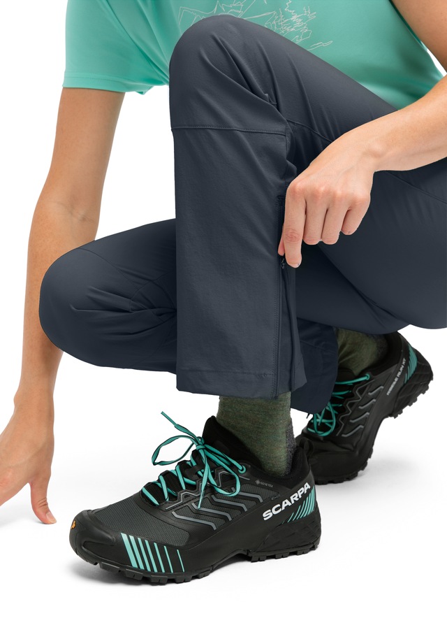 Maier Sports Outdoorhose »Inara slim Vario« Damen Wanderhose, Funktionshose mit Variobund und 4 Taschen, Slim Fit