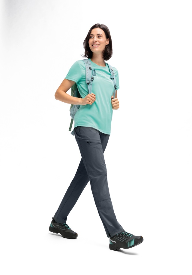 Maier Sports Outdoorhose »Inara slim Vario« Damen Wanderhose, Funktionshose mit Variobund und 4 Taschen, Slim Fit