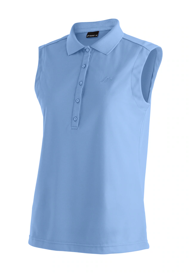 Maier Sports Poloshirt »Ulrike sleeveless« Damen Polo, leichtes Shirt, ärmelloses Funktionsshirt, Regular Fit