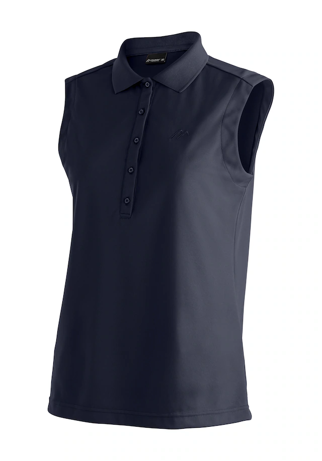 Maier Sports Poloshirt »Ulrike sleeveless« Damen Polo, leichtes Shirt, ärmelloses Funktionsshirt, Regular Fit