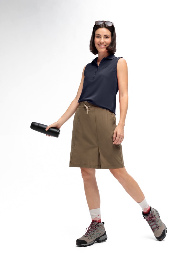 Maier Sports Poloshirt »Ulrike sleeveless« Damen Polo, leichtes Shirt, ärmelloses Funktionsshirt, Regular Fit