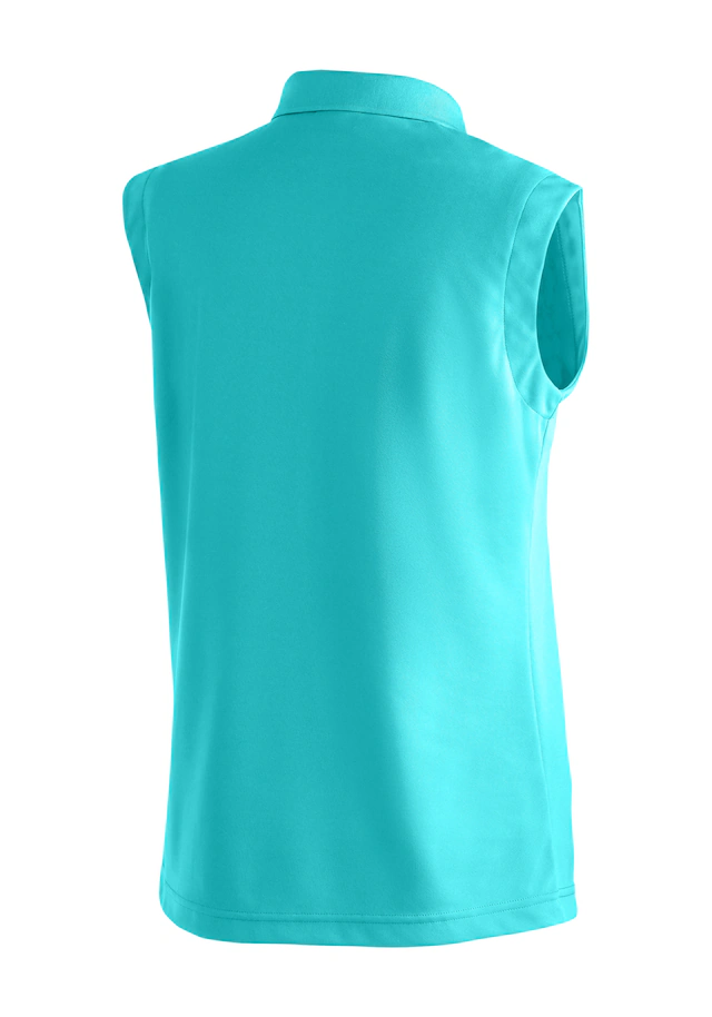Maier Sports Poloshirt »Ulrike sleeveless« Damen Polo, leichtes Shirt, ärmelloses Funktionsshirt, Regular Fit