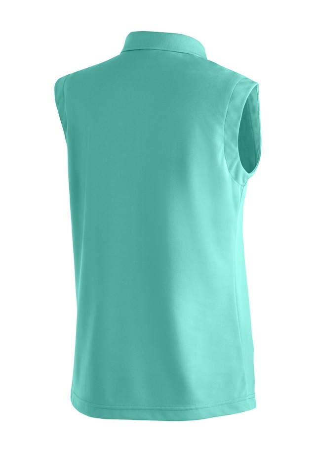 Maier Sports Poloshirt »Ulrike sleeveless« Damen Polo, leichtes Shirt, ärmelloses Funktionsshirt, Regular Fit