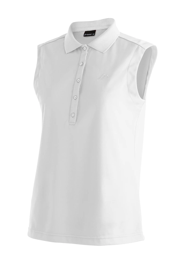 Maier Sports Poloshirt »Ulrike sleeveless« Damen Polo, leichtes Shirt, ärmelloses Funktionsshirt, Regular Fit