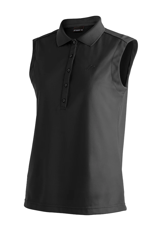 Maier Sports Poloshirt »Ulrike sleeveless« Damen Polo, leichtes Shirt, ärmelloses Funktionsshirt, Regular Fit