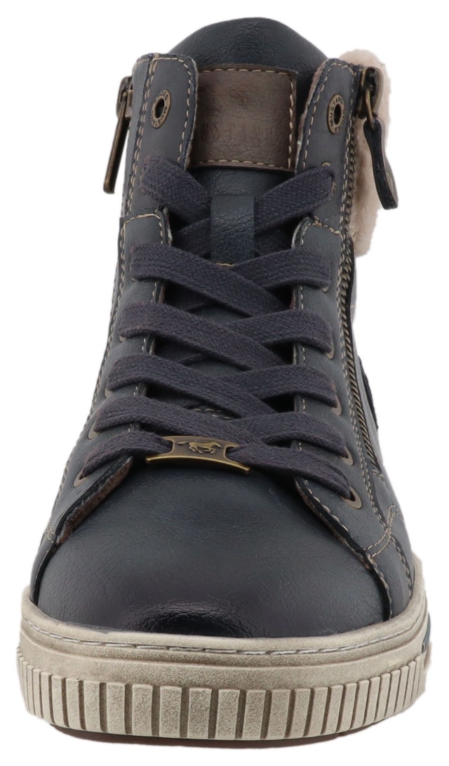 Mustang Shoes Winterboots »Janique« High Top Sneaker, Winterboots mit Warmfutter