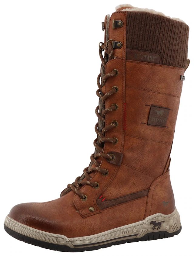 Mustang Shoes Winterstiefel »Ihana« Winterboots, Snowboot mit TEX-Membrane
