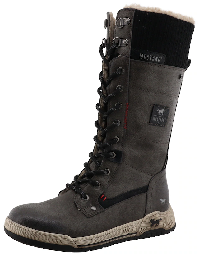 Mustang Shoes Winterstiefel »Ihana« Winterboots, Snowboot mit TEX-Membrane