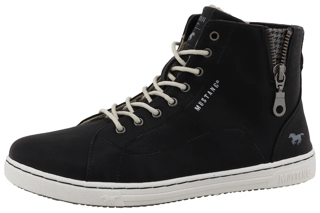 Mustang Shoes Winterstiefelette »Tuala« Schnürboots mit Reißverschluss