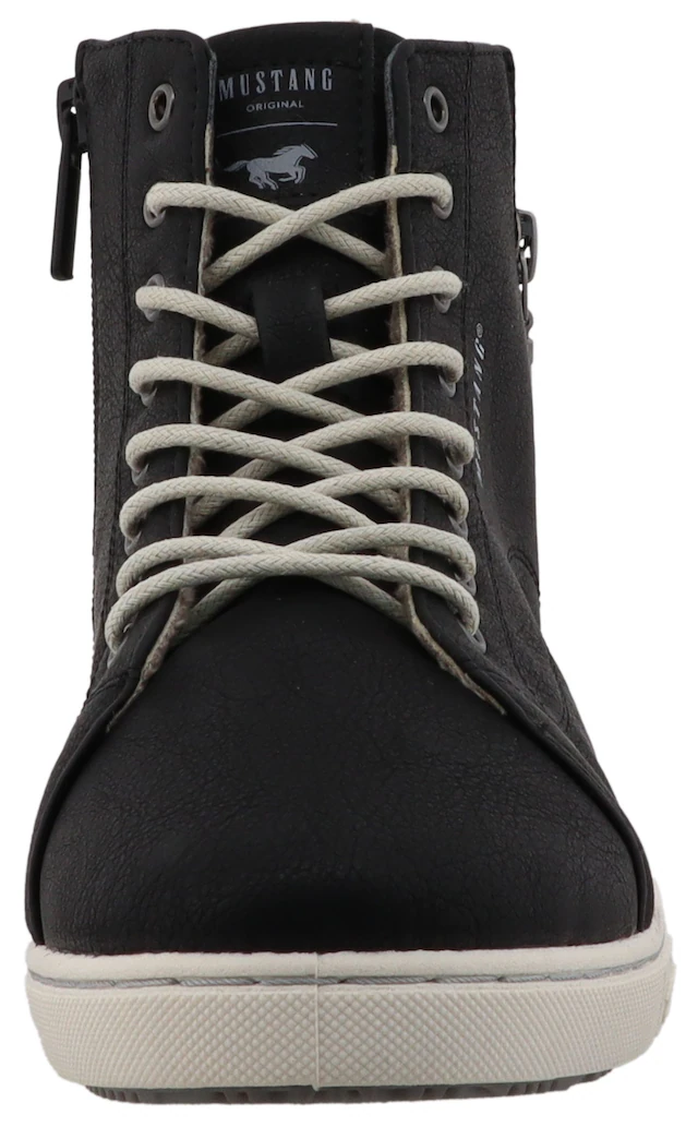Mustang Shoes Winterstiefelette »Tuala« Schnürboots mit Reißverschluss