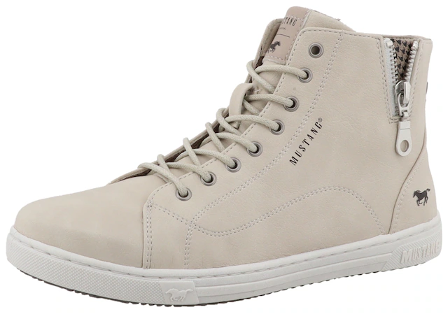 Mustang Shoes Winterstiefelette »Tuala« Schnürboots mit Reißverschluss