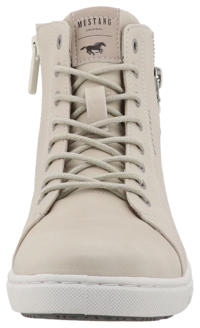 Mustang Shoes Winterstiefelette »Tuala« Schnürboots mit Reißverschluss