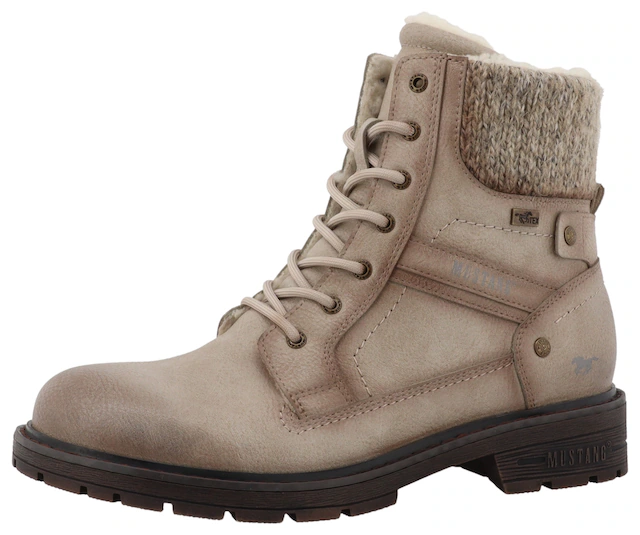 Mustang Shoes Winterstiefelette »Bienke« Winterboots mit TEX-Membrane