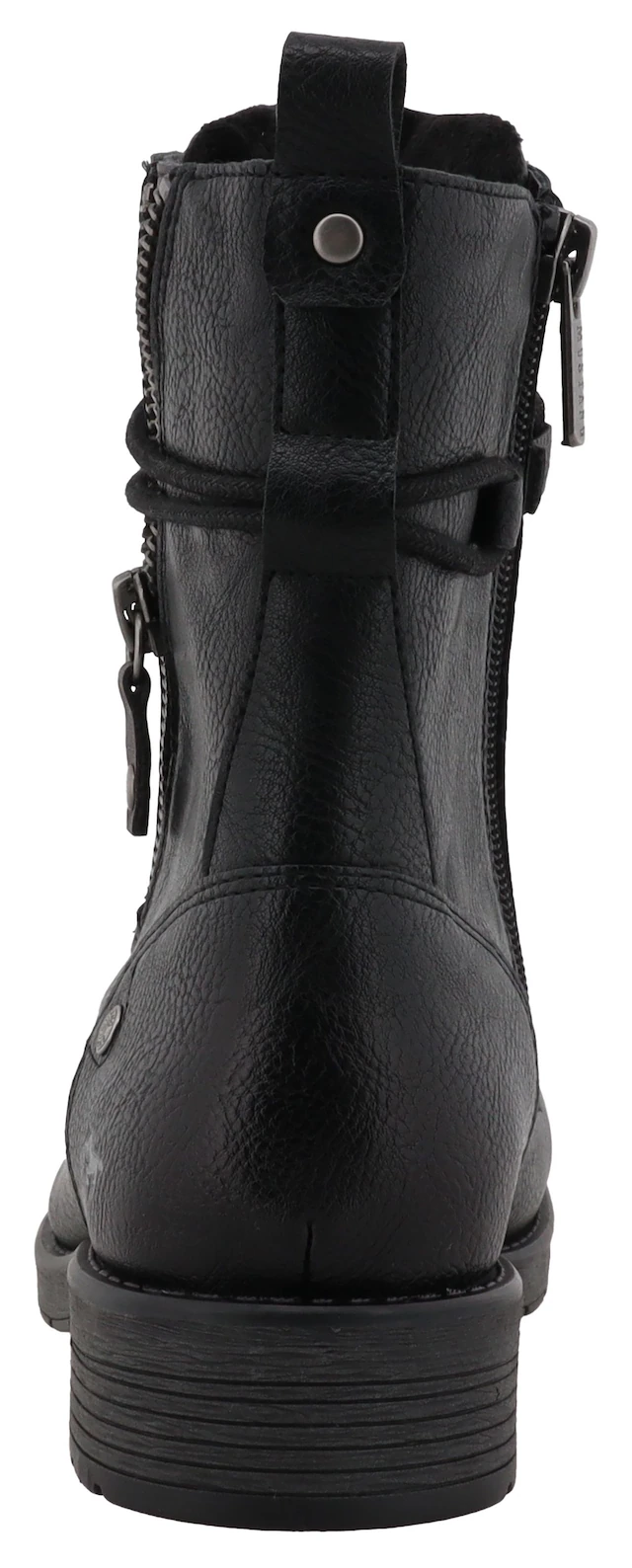 Mustang Shoes Winterstiefelette »Elfi« Winterstiefel mit Reißverschluss und markanter Schnürung