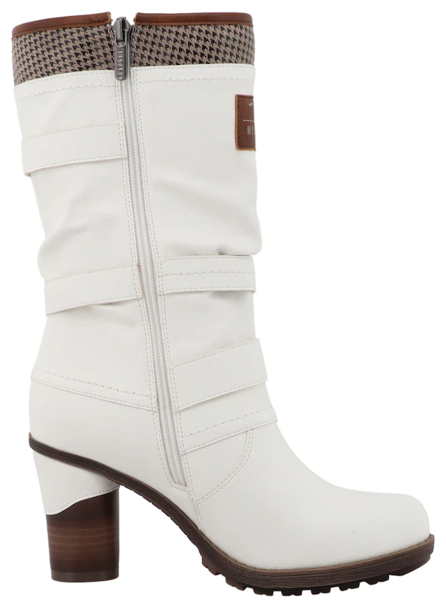 Mustang Shoes Winterstiefel »Palma« Kurzstiefel, Winterstiefel mit wärmendem Textifutter