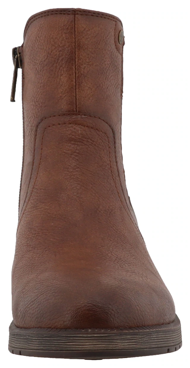 Mustang Shoes Winterstiefelette »Gelja« Stiefelette, Winterboots mit Anziehlasche