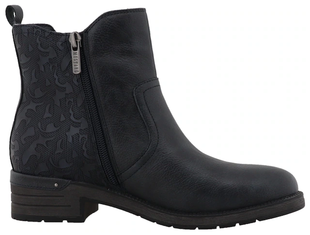 Mustang Shoes Winterstiefelette »Gelja« Stiefelette, Winterboots mit Anziehlasche