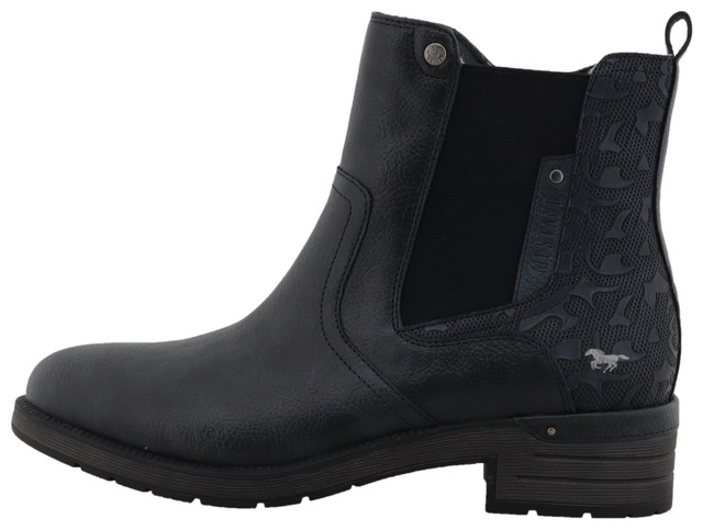 Mustang Shoes Winterstiefelette »Gelja« Stiefelette, Winterboots mit Anziehlasche
