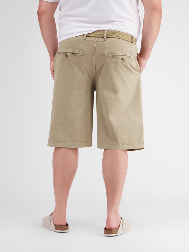 LERROS Bermudas »Chino-Bermuda mit Gürtel, in Großen Größen«