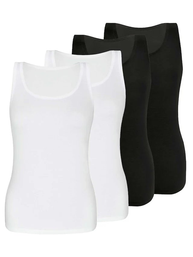 Sassa Achseltop »4er Sparpack Top LOVELY SKIN«