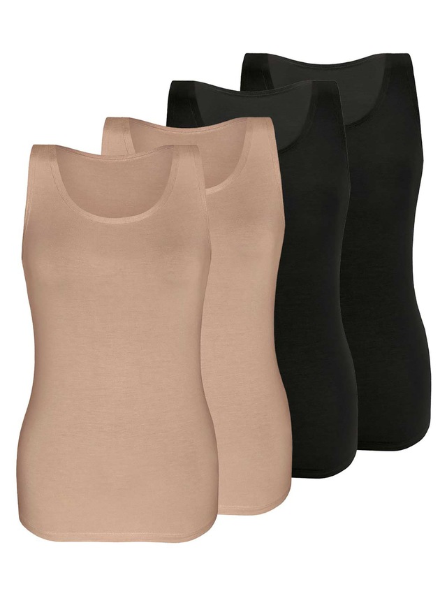 Sassa Achseltop »4er Sparpack Top LOVELY SKIN«