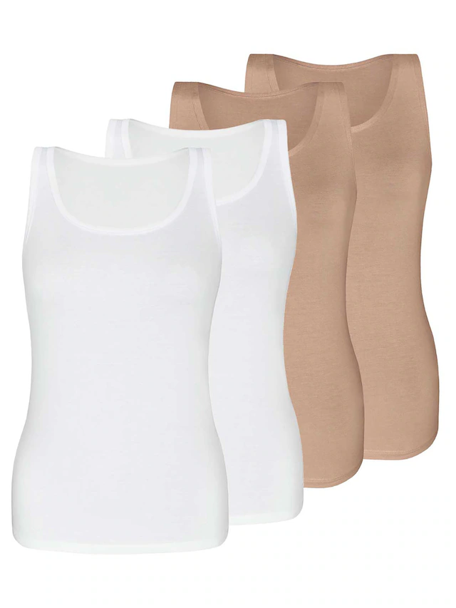 Sassa Achseltop »4er Sparpack Top LOVELY SKIN«