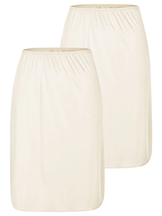 Nina Von C. Unterrock »2er Pack Halbrock Länge 60 cm Elegance«