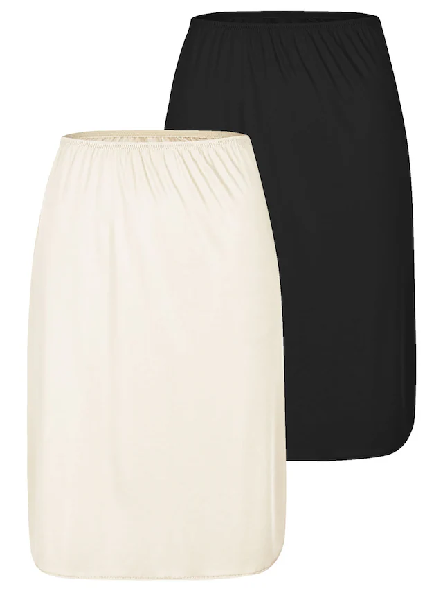 Nina Von C. Unterrock »2er Pack Halbrock Länge 60 cm Elegance«